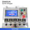 ZONESUN 3D Cellophane Wrapping Machine