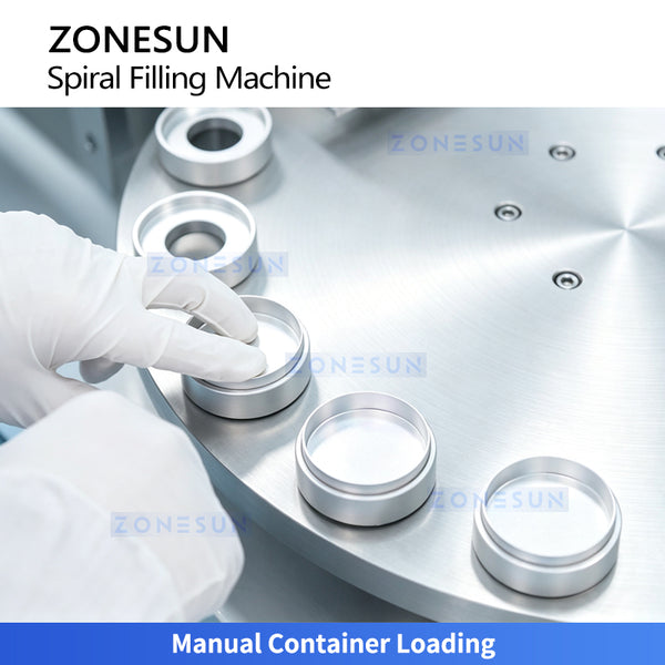 ZONESUN ZS-MCS5 Automatic 4-Color Spiral Pattern Cosmetic Filling Machine