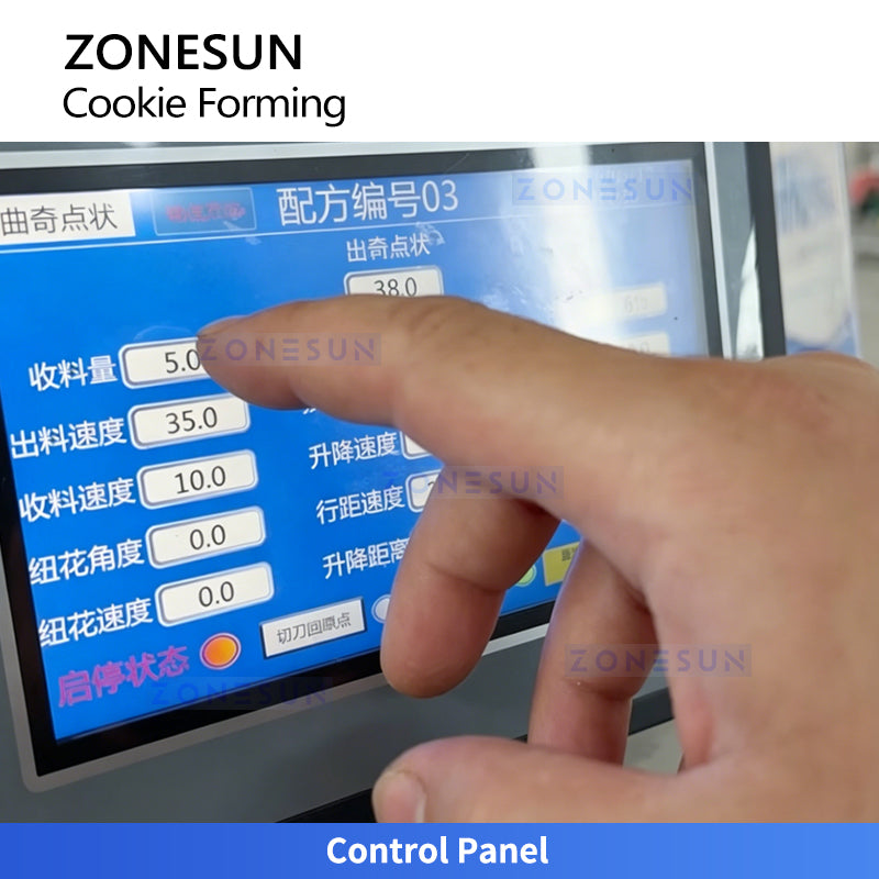 ZONESUN ZS-TSB400 Automatic Cookie Making Machine for Bakery and Food Factory