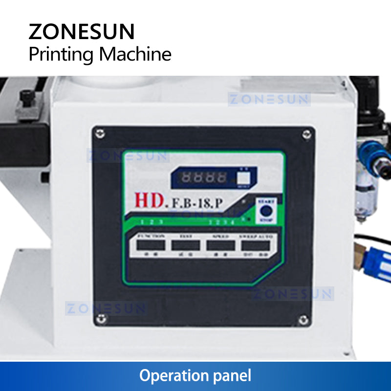 ZONESUN ZS-QYY1 Pneumatic Pad Printing Machine for Flat Surfaces