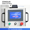ZONESUN ZS-EVF01 Automatic Muti-head Edible Oil Piston Filling Machine