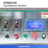 ZONESUN ZS-MD2 Automatic Defective Bottle Cap Detection and Rejection Machine