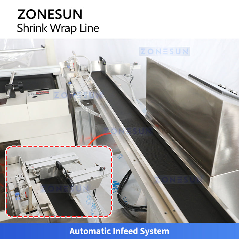 ZONESUN ZS-SPL9 Automatic Box Shrink Wrapping & Sealing Machine