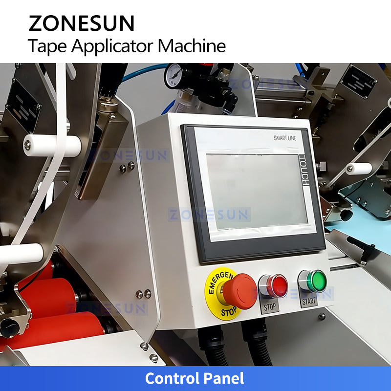 PVC board taping machine