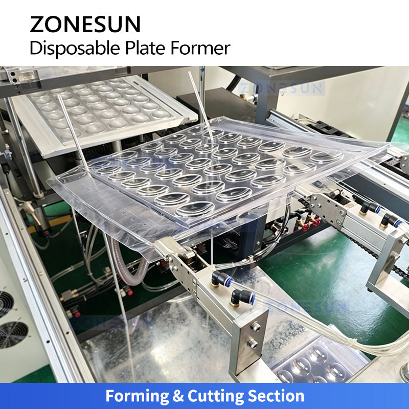 Plastic takeaway container making machine