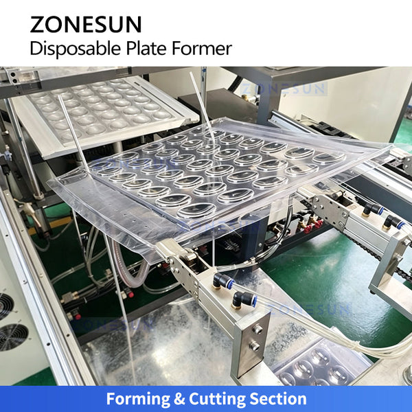 Plastic takeaway container making machine