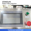 ZONESUN ZS-PGF5 Automatic Dual-Head Cosmetic Cream Pattern Filling Machine 5-80ml
