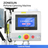 ZONESUN ZS-PB01 Perfume Bottle Cartoning Machine with Detection System