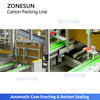 ZONESUN ZS-CSPM5 End-of-line Carton Packaging & Palletizing System