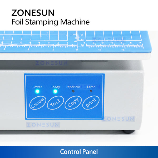 ZONESUN ZS-8025 Digital Hot Foil Stamping Machine for Crafts & Packaging