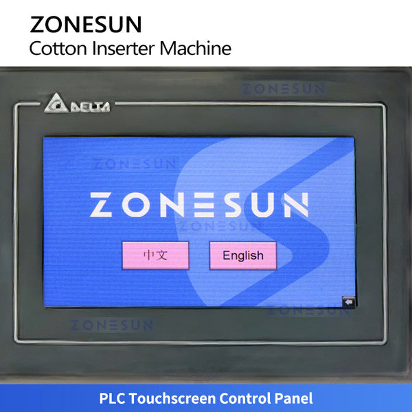 ZONESUN ZS-SED10 Automatic Cotton and Desiccant Inserting Machine Desiccant Feeder