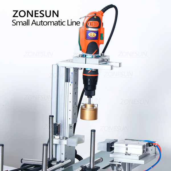 ZONESUN ZS‑MPXG1 Automatic Magnetic Pump Liquid Filling & Capping