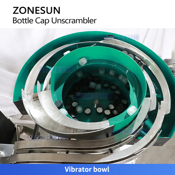 vibratory bowl unscrambler