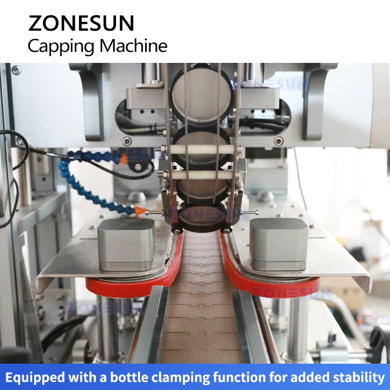 ZONESUN ZS-XG05 Servo Spindle Capping Machine for Twist-Off Jar Caps