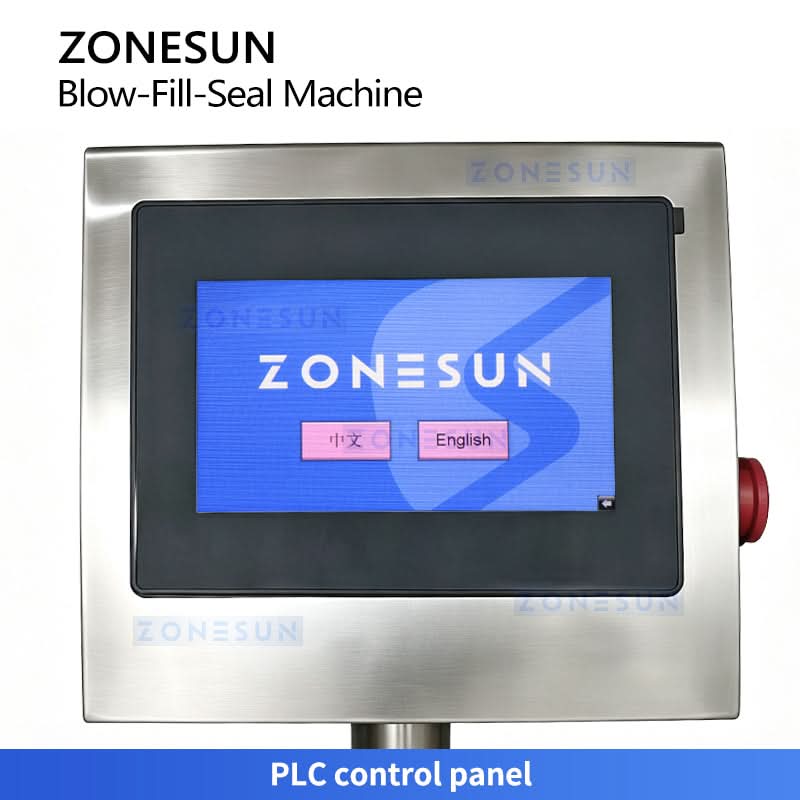 ZONESUN ZS-FS25U Automatic Plastic Ampoule Blow Fill Seal Machine for Pharmaceutical Cosmetic and Veterinary Single-Dose Packaging