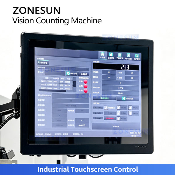 ZONESUN ZS-FSCS05 Automatic Vision Counting Machine for Small Parts