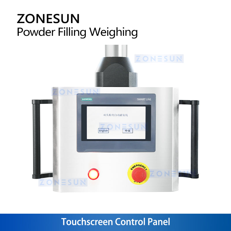 ZONESUN ZS-FM6A Dual Auger Powder Filling & Weighing Machine