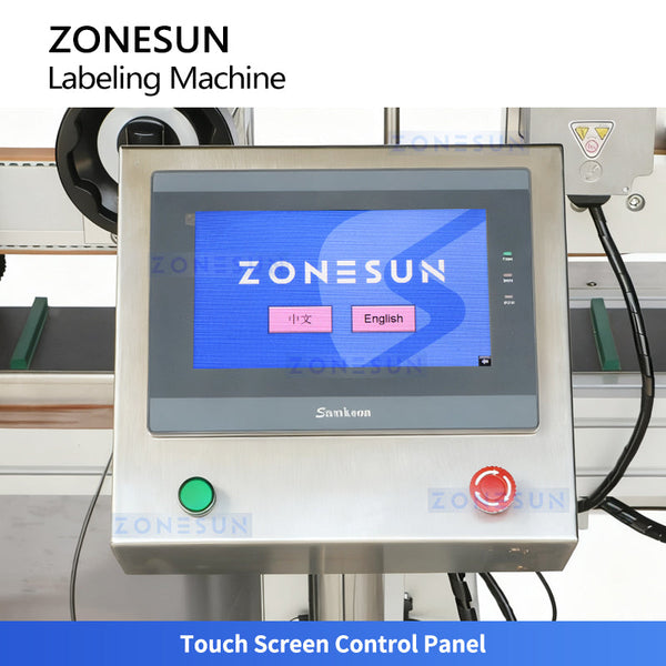 ZONESUN ZS-TB833F Corner Labeling Machine for Cosmetic Box 