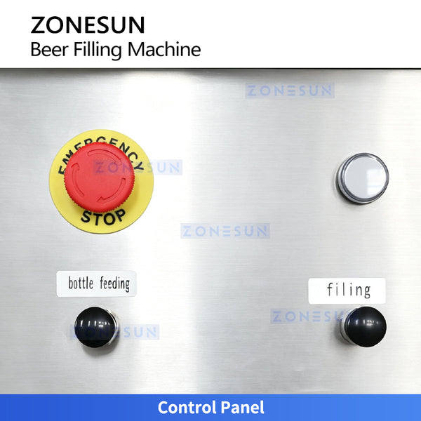 ZONESUN ZS-DG4A Automatic Isobaric Beer Bottle Filling & Fermentation System