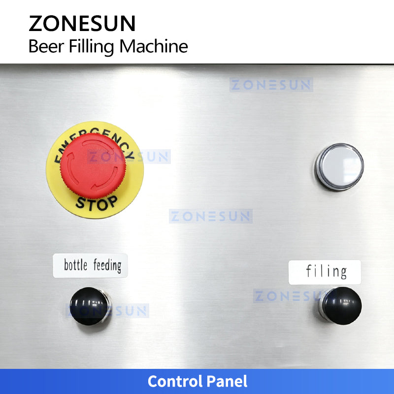 ZONESUN ZS-DG4A Automatic Isobaric Beer Bottle Filling & Fermentation System