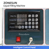 ZONESUN ZS-GFK17B 20-17000ml Semi Automatic Diaphragm Pump Liquid Filling Machine