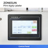 ZONESUN Thermal Flat Labeling Machine
