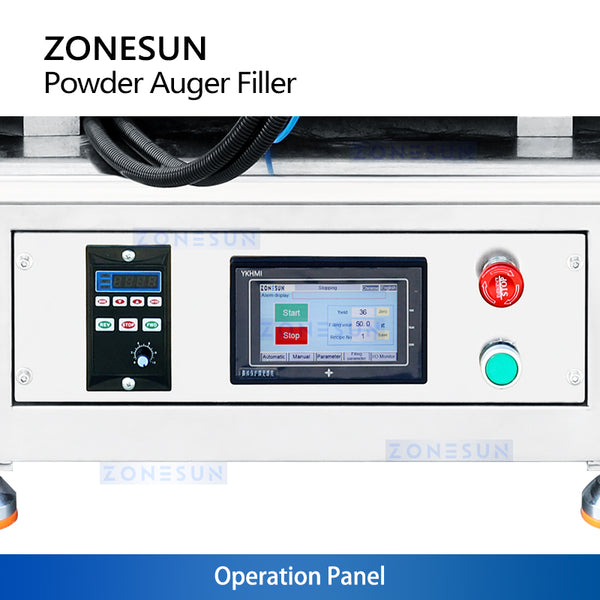 ZONESUN ZS-FM3A Automatic Auger Powder Filling Machine for Milk Powder Matcha Spices and Dry Powder Packaging