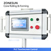 ZONESUN ZS-PCF01 Automatic Paper Cone Sleeve Forming Machine for Ice Cream Wrappers
