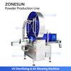 ZONESUN ZS-FAL320 Automatic Milk Powder Filling Nitrogen Flushing Can Sealing Production Line