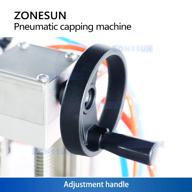 ZONESUN ZS-YG25Q Pneumatic Sealing Machine Aerosol Can Crimper