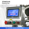 ZONESUN ZS-FAL180F4 Rotary Syrup Thick Paste Production Line
