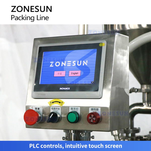 ZONESUN ZS-FAL180F4 Rotary Syrup Thick Paste Production Line