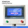 ZONESUN ZS-TB831F Meal box Wrap-Around Food Tamper-evident Boxes Labeling Machine