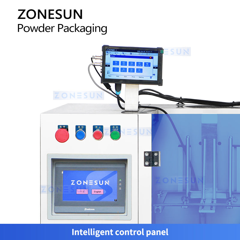 ZONESUN ZS-AFS09 Powder Filling and Vacuum Packaging Machine