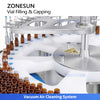ZONESUN ZS-AFC39W Automatic Vial Bottle Rinsing Filling and Capping Machine