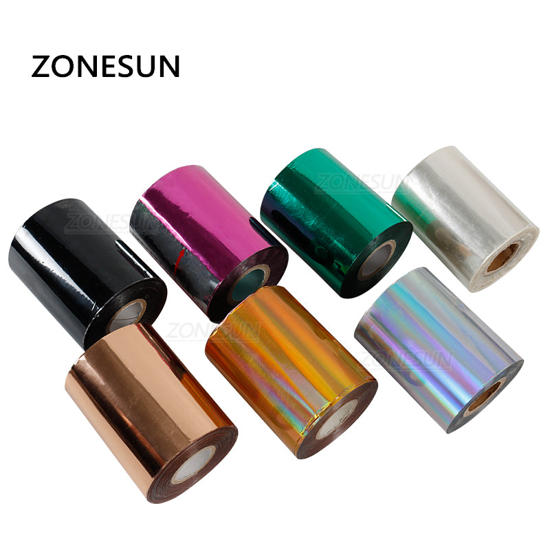 ZONESUN 10cm Hot Stamp Foil Paper