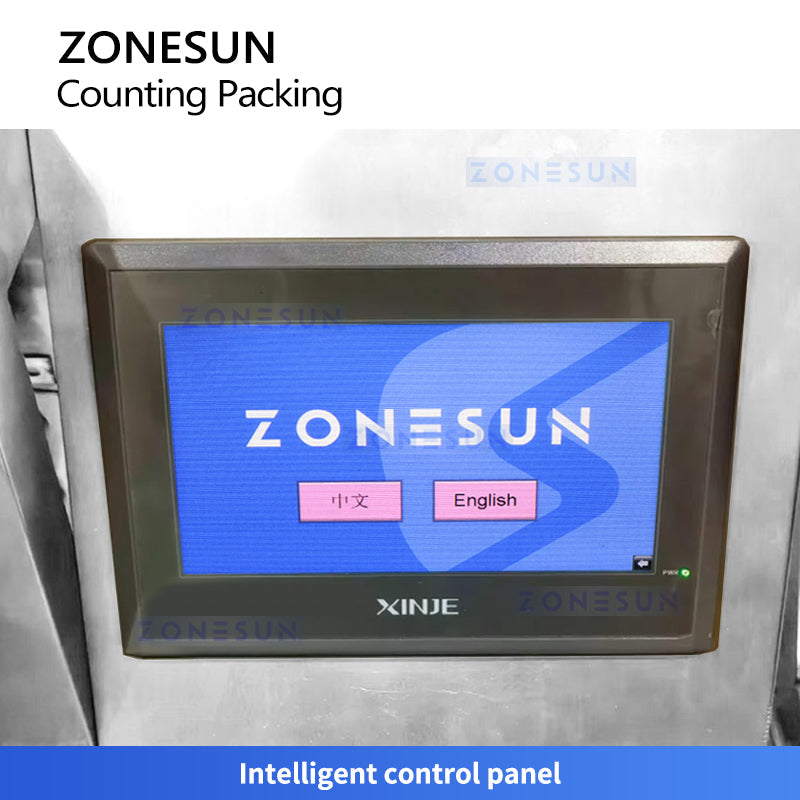 ZONESUN ZS-FSCS02 Automatic Particle Bagging Machine Screw Hardware Small Parts Counting and Packing Machine