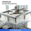 ZONESUN ZS-AFY2 Automatic Double Head Prefilled Syringe Filling and Stoppering Machine for Pharmaceutical and Cosmetic Sterile Liquid Filling