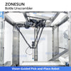 ZONESUN ZS-LP350 vision-guided robotic plastic bottle unscrambler, product image 3