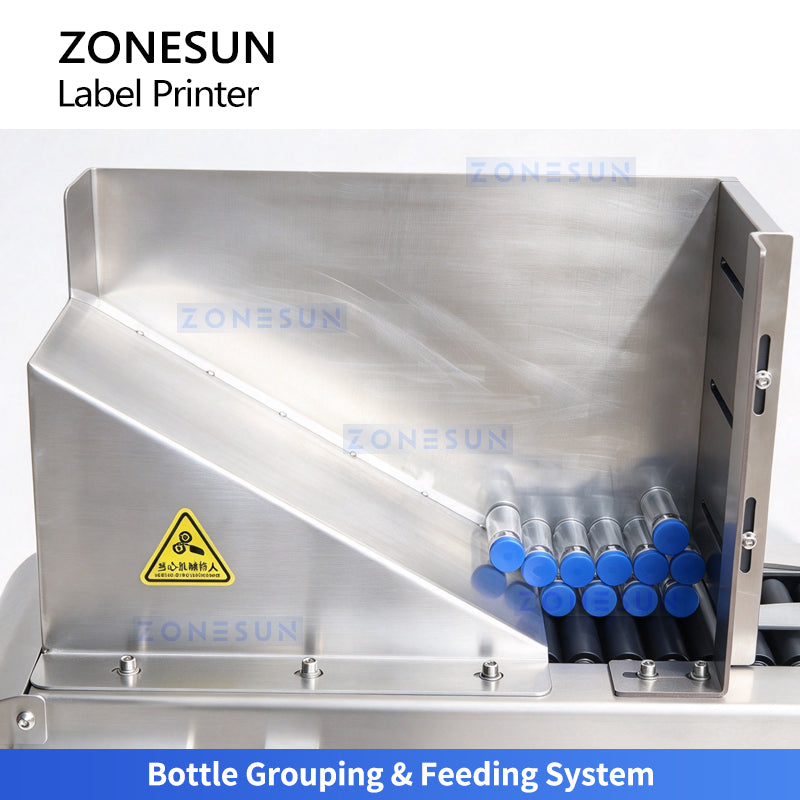 ZS-TB823R Print & Apply Labeling Machine for Vials | ZONESUN