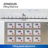 ZONESUN ZS-MPYT12P Semi Automatic Magnetic Pump Liquid Filling Machine