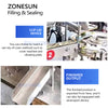ZONESUN ZS-100XPN Automatic Clay & Slime Cup Packaging Machine