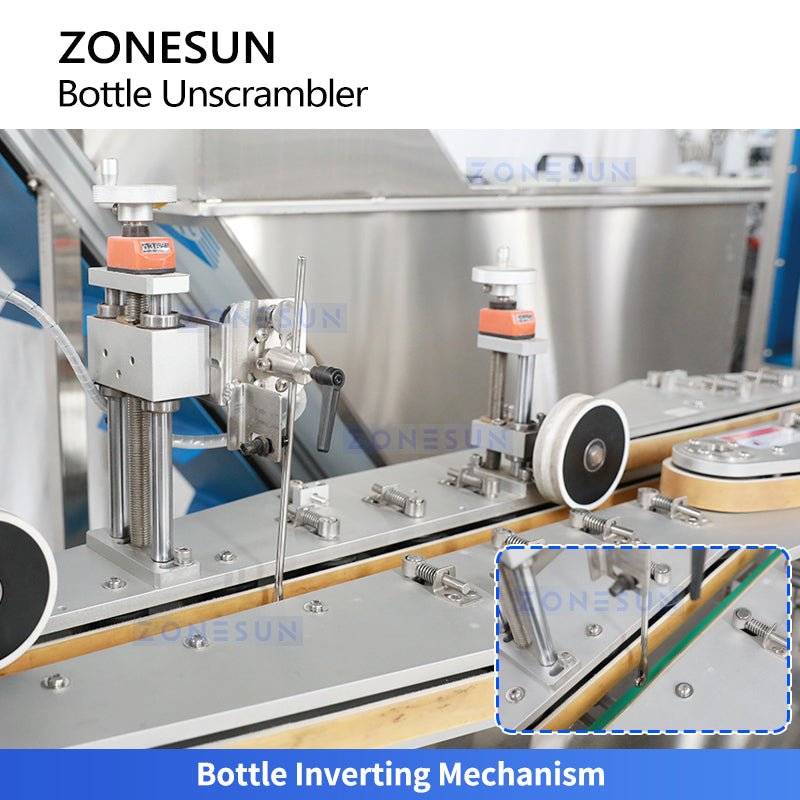 ZONESUN ZS-LP300 Automatic Bottle Unscrambler Machine for Packaging Lines