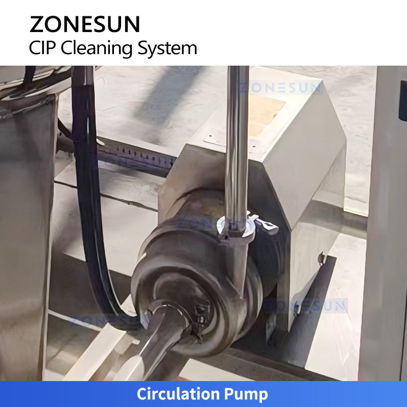 ZONESUN ZS-CIP500 Series Automatic CIP Cleaning System with 3 Tanks for Food Beverage Processing