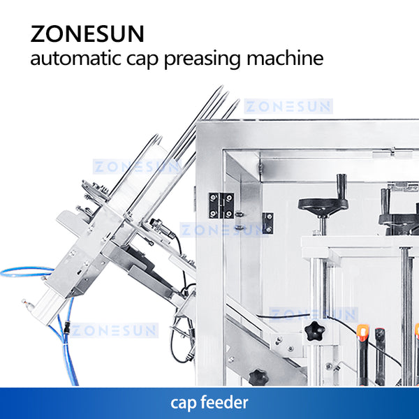 ZONESUN Automatic Press-On Cap Sealing Machine ZS-XG16D4