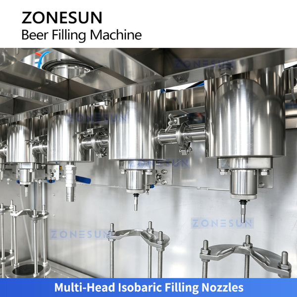 ZONESUN ZS-DG4A Automatic Isobaric Beer Bottle Filling & Fermentation System