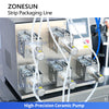 Plastic ampoule sealing machine