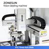 ZONESUN ZS-STB3 Automatic Vision Positioning Cap Labeling Machine for Perfume Bottles