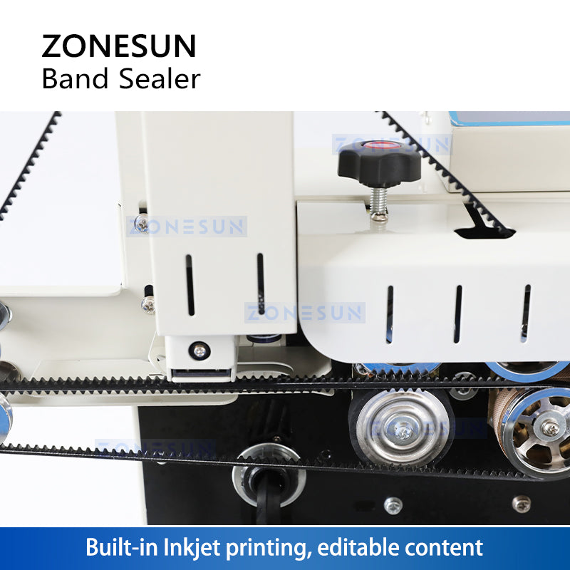 ZONESUN ZS-FR1800P Automatic Bag Sealing Machine with Date Coder