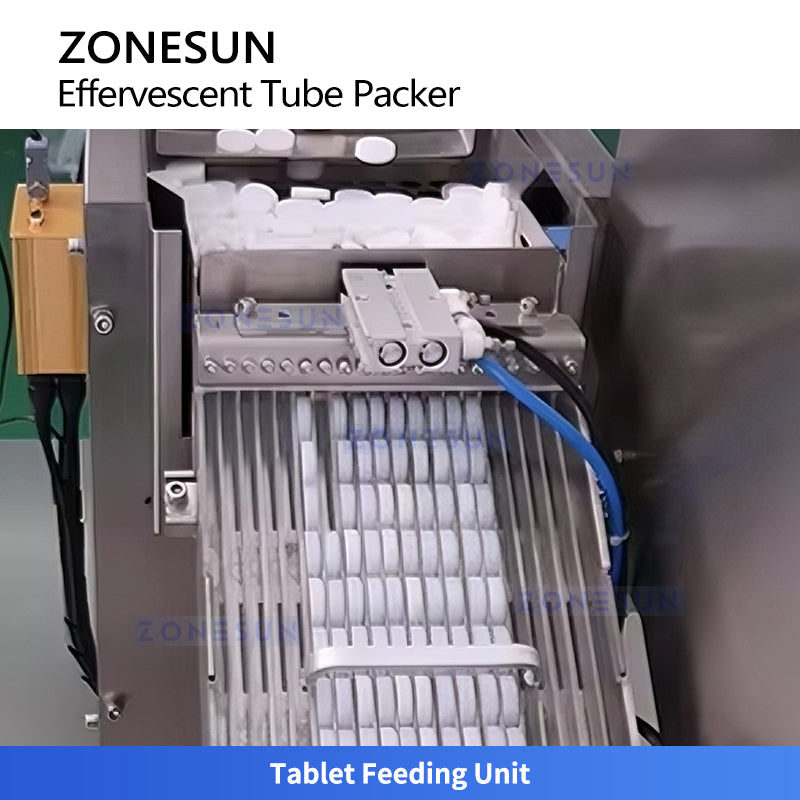 VC Tablet Tube Filling and Capping Machine tablet feeding unite